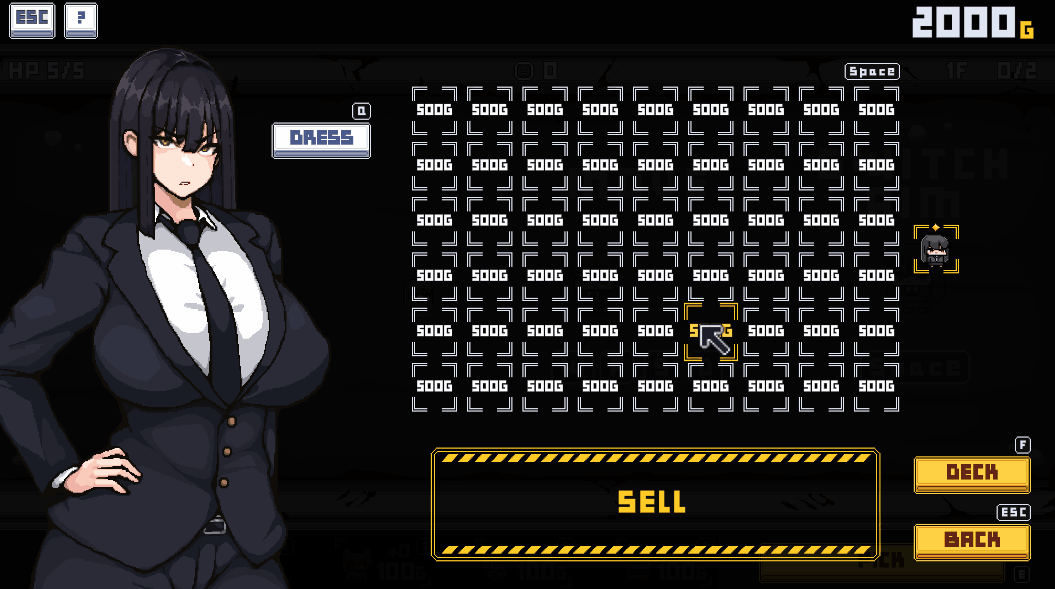 新作[卡牌ACT/色情] 地狱之门玲子 Helllgate Reiko レイコと地獄の扉 Demo v0.6.8 官中版 [660M]