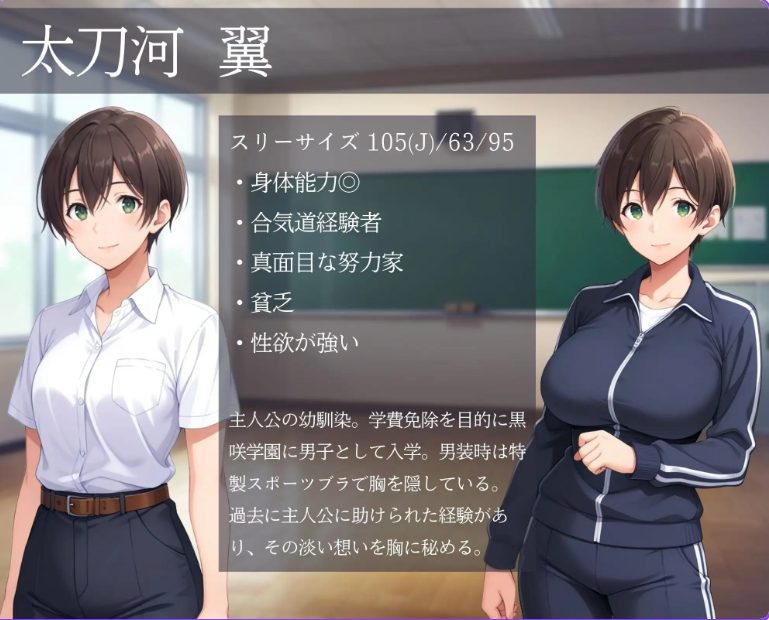 【PC/官中/日式/SLG游戏/767M】 雌堕NTR男生宿舍 ～入读男校的女装少女～  Ver1.02 官中版+日式SLG游戏+767M