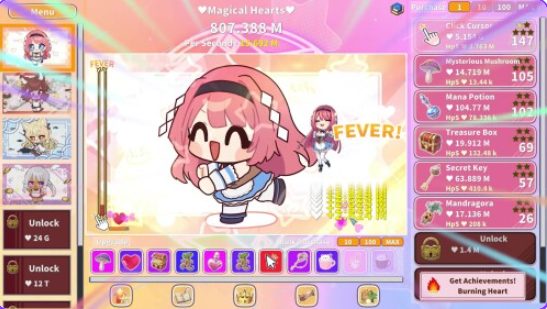 【PC/官中/休闲/SLG游戏/900M】萌系点击者 （Kawaii Clicker Reborn） 官中版+休闲SLG游戏+900M