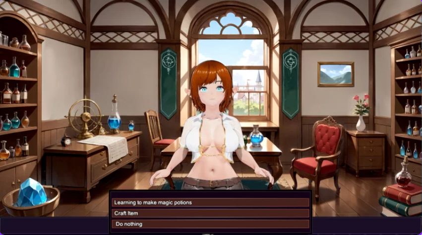 【PC/官中/冒险/SLG游戏/1.10G】 幻影世界的传说 （Tales of the Phantom World） 官中步兵版+冒险SLG游戏+1.10G