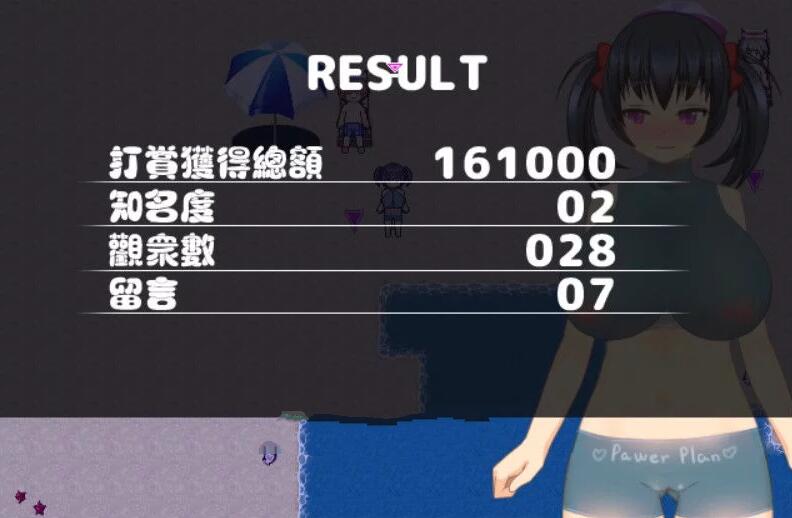 【汉化版/中文/RPG/800M/日系】直播聊天/超@色晴网路聊天女郎：千里酱 精修中文汉化版 动态RPG+存档&补+800M