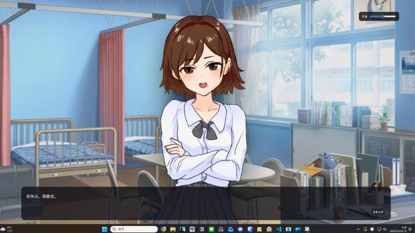 【PC/生肉/互动/SLG游戏/65M】 对占领保健室的态度嚣张的女高中生进行秘密惩罚 正式版+互动SLG游戏+65M