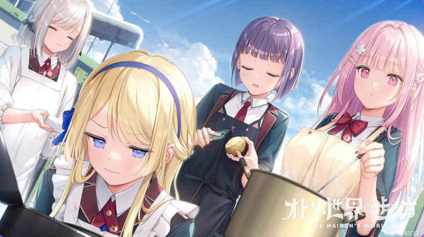 【PC/精翻/校园百合/ADV游戏/12.40G】少女世界的行走方式（オトメ世界の歩き方）精翻汉化版+特典+全CG存档+校园/ADV游戏+12.40G