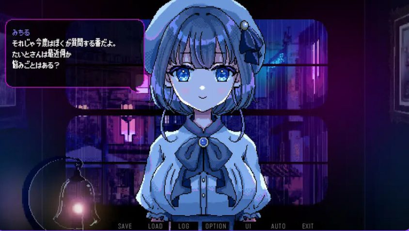 【PC/安卓/AI汉化/像素/SLG游戏1.40G】充满雨声的夜晚 ～雨声弥漫的夜晚～ （A night filled with the sound of rain) Ver1.1.1 AI汉化版+像素SLG游戏+PC+安卓+1.40G