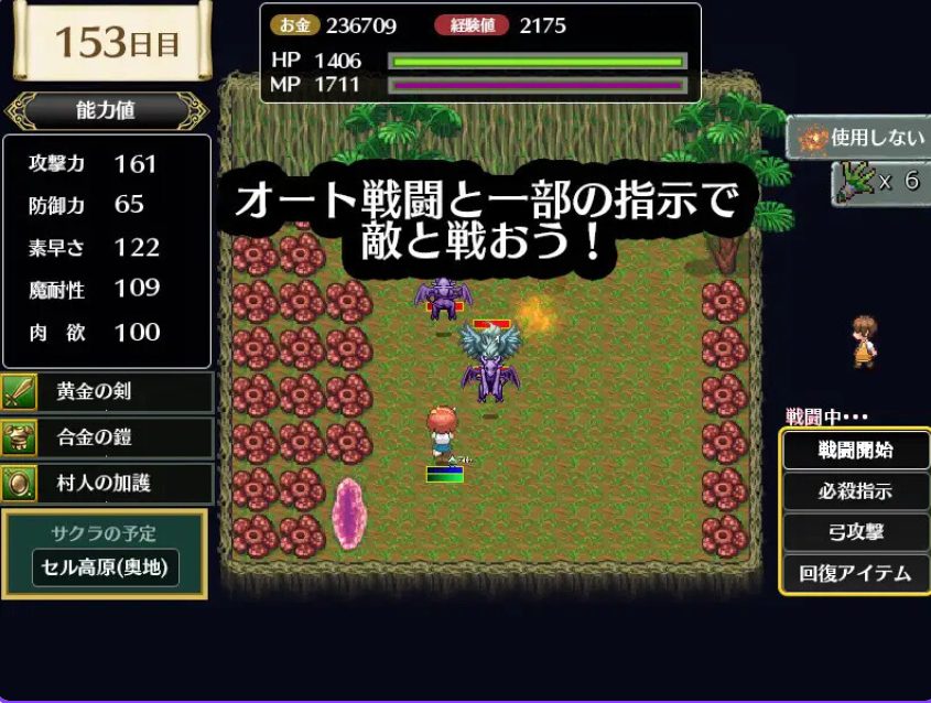 【PC/AI汉化/养成/RPG游戏/1.50G】 迷雾废墟与一名剑士（霧の遺跡と一人の剣士）Ver1.01 AI汉化版+全CG回想+养成RPG游戏+1.50G