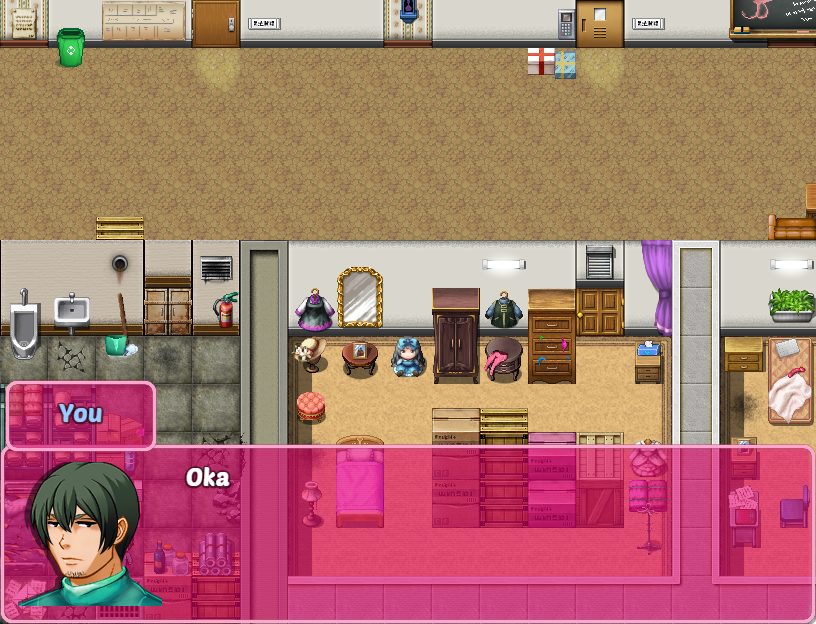 【PC/机翻/探索/RPG游戏/1.0G】 宿舍看门人的复仇 （Dorm Janitor&rsquo;s Revenge） Demo 0.9 机翻汉化步兵版+探索RPG游戏+1.0G