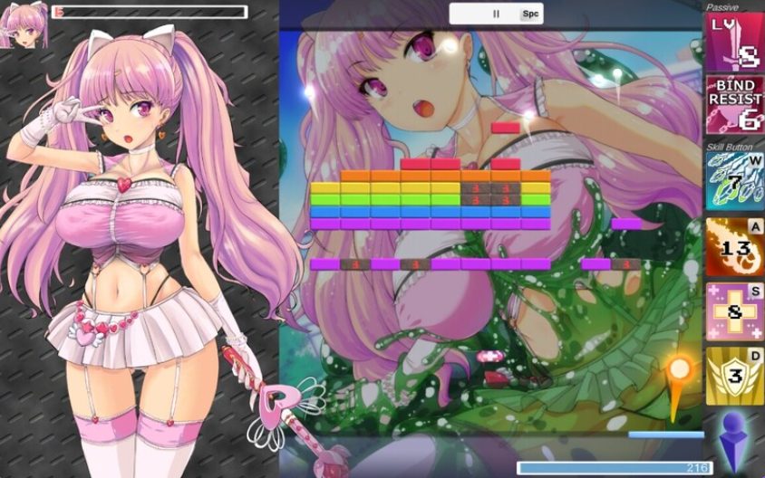 【PC/官中/战斗/SLG游戏/2.10G】 斗坏女孩 &ndash; 打砖块RPG （TOKAI Girl -Block Breaking RPG） Ver1.9.0.0官中+战斗SLG游戏+2.10G