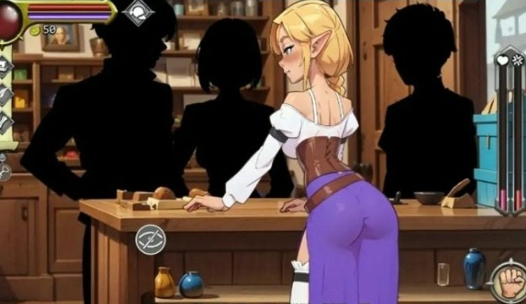 【PC/安卓/AI汉化/日系/2D/SLG游戏/540M】NPC故事：店主 (NPC Tales: The Shopkeeper) Ver0.45 AI汉化版+PC+安卓+日系2DSLG游戏+540M