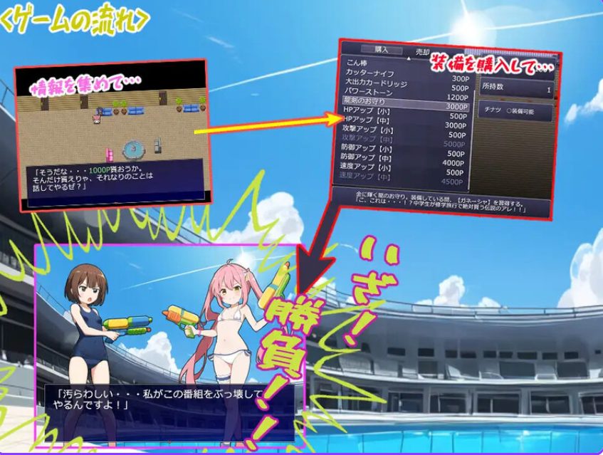 【PC/AI汉化/日式/RPG游戏/2.10G】 少女偶像Fighting！！ （メスガキアイドルFighting!!） AI汉化版+日式RPG游戏+2.10G