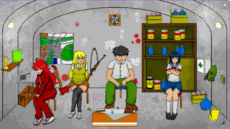 【PC/生肉版/日式/SLG游戏/309M】 一分钟求生 （ワンミニッツ） 生肉版 +日式SLG游戏+309M