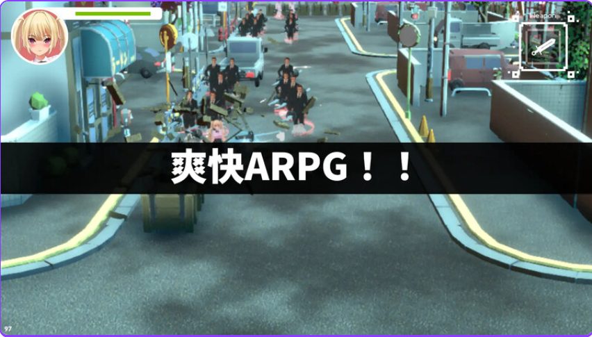 【PC/官中/日式/ARPG游戏/2.10G】 现代最强女忍 被失去理智的大叔袭击的故事 官中版+日式ARPG游戏+2.10G