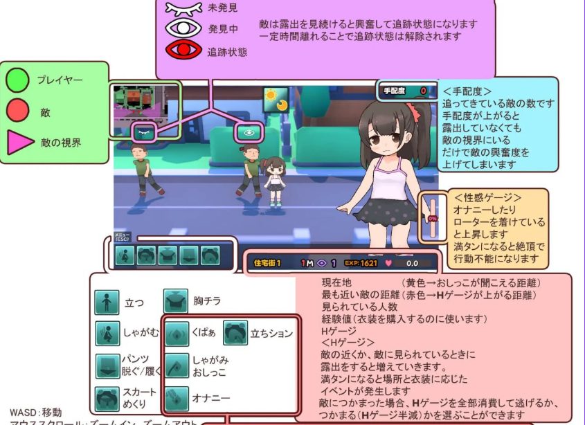 【PC/汉化/日式/SLG游戏/2.30G】心跳加速!野外日记（ドキドキ！野外日記）Ver25.12.23 正式版+自带全回想+日式SLG游戏+2.30G