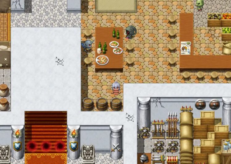 【PC/AI汉化/日系/2D/探索/RPG游戏/1.55G】红莲的龙骑士 Ver1.02 AI汉化版+日系2D探索RPG游戏+1.55G