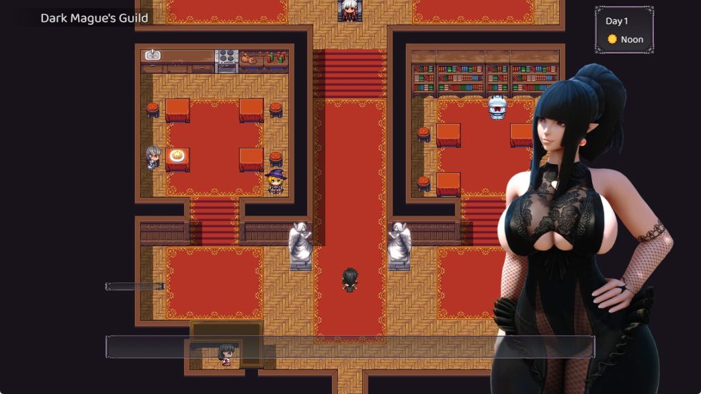 【PC/AI汉化/探索/RPG游戏/1.50G】 暗黑魔法师 神乐 （Dark Magician Kagura） Ver0.3.2.3 AI汉化步兵版+探索RPG游戏+1.50G